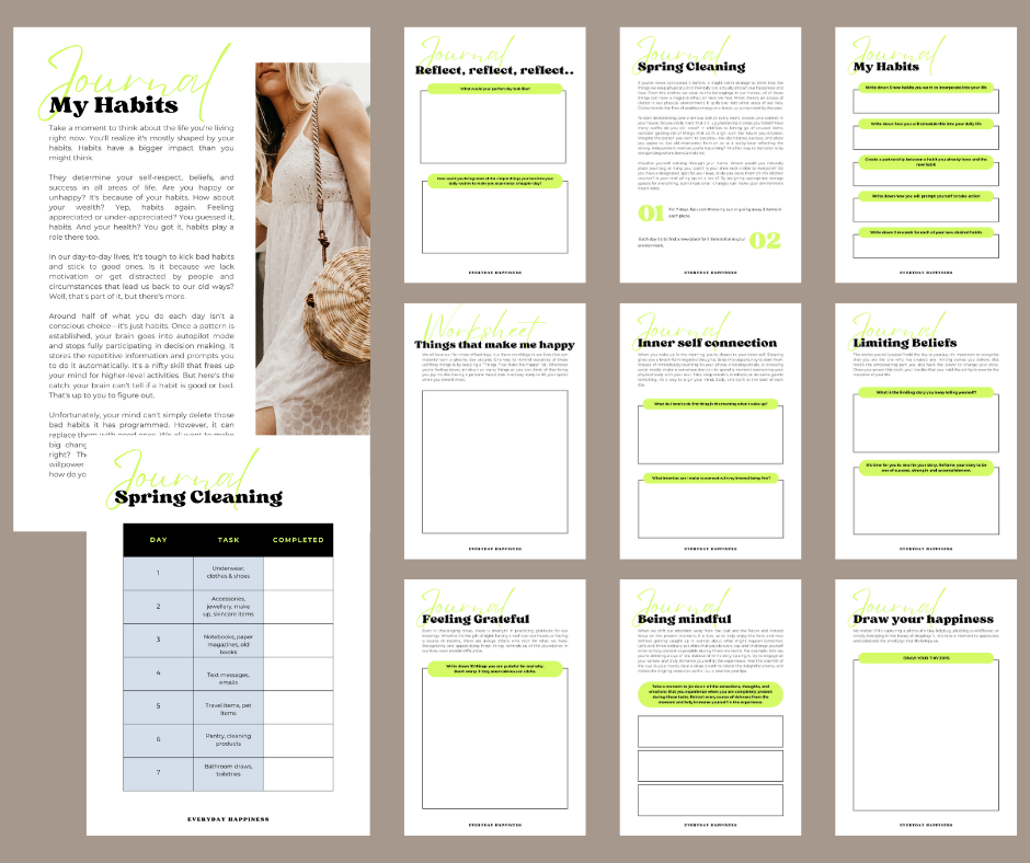 Everyday Happiness eBook + Workbook