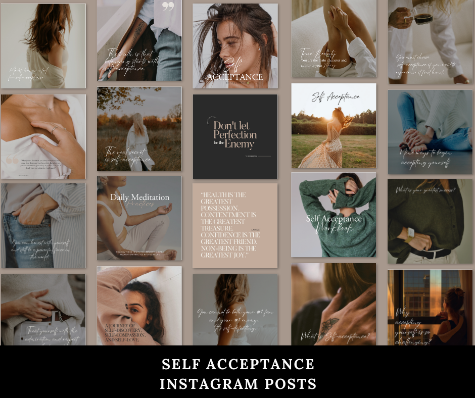 Self Acceptance eBook + Workbook