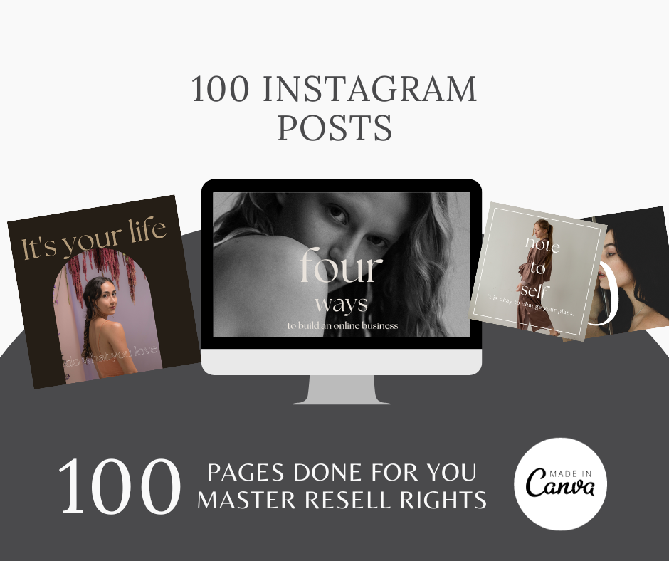 Master Resell Rights Instagram Posts