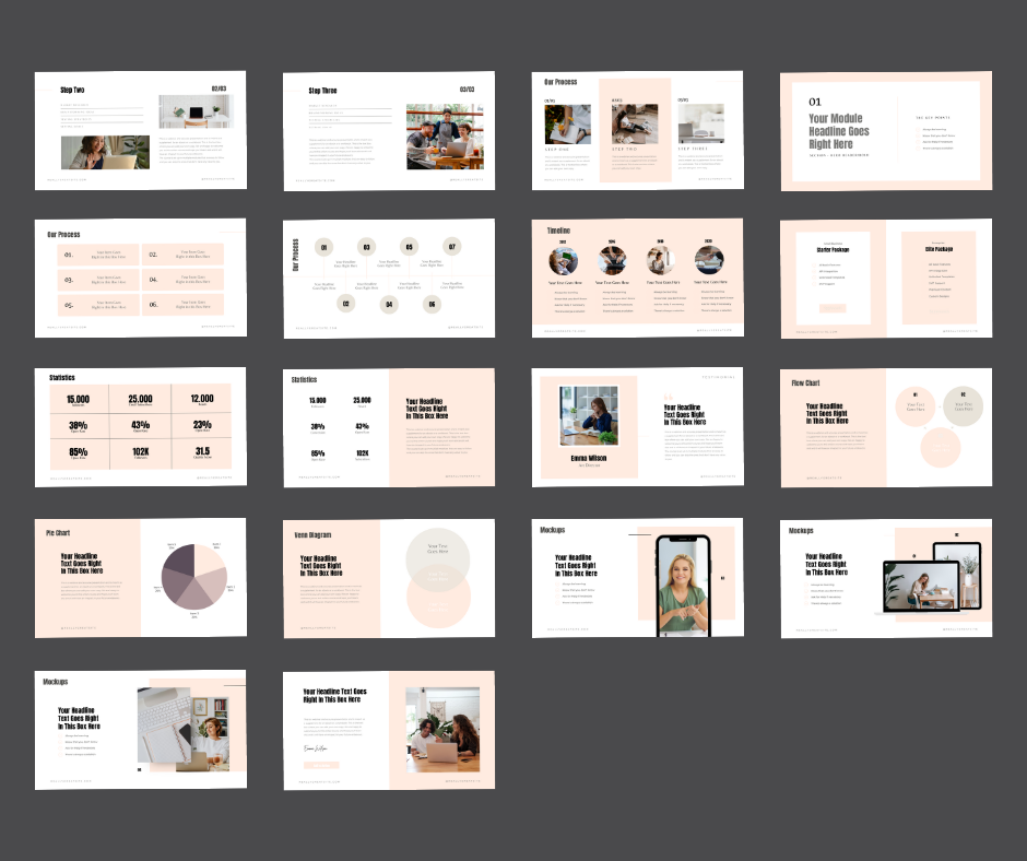 Ecourse & Webinar Template