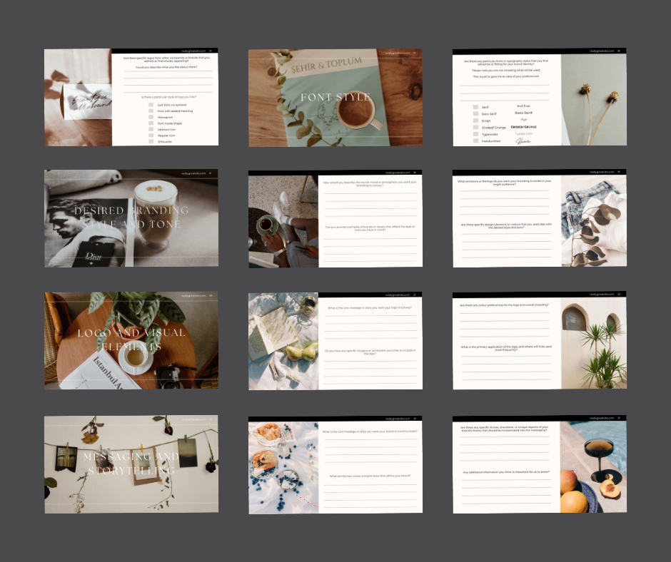 Branding Questionnaire - Presentation Size